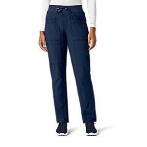 Carhartt Blue Women Force Cross-Flex Scrub Pants Sz 3XL